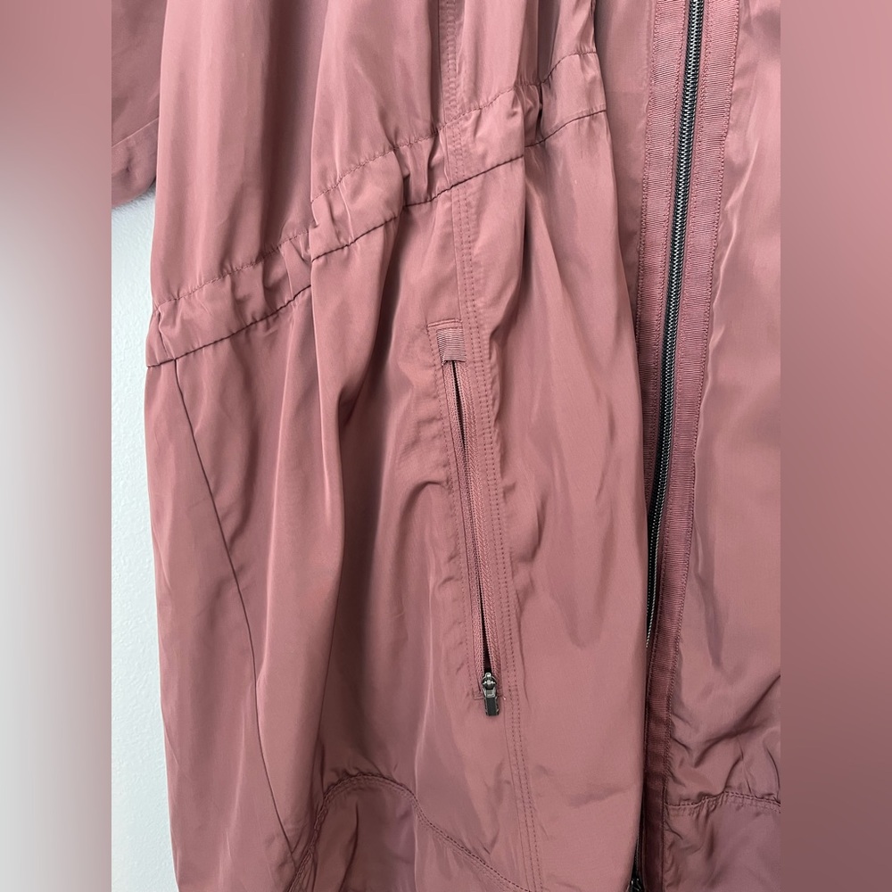 Athleta Dusty Rose Drip Drop Lightweight Jacket Women's Size 2X (0582) - Picture 4 of 11